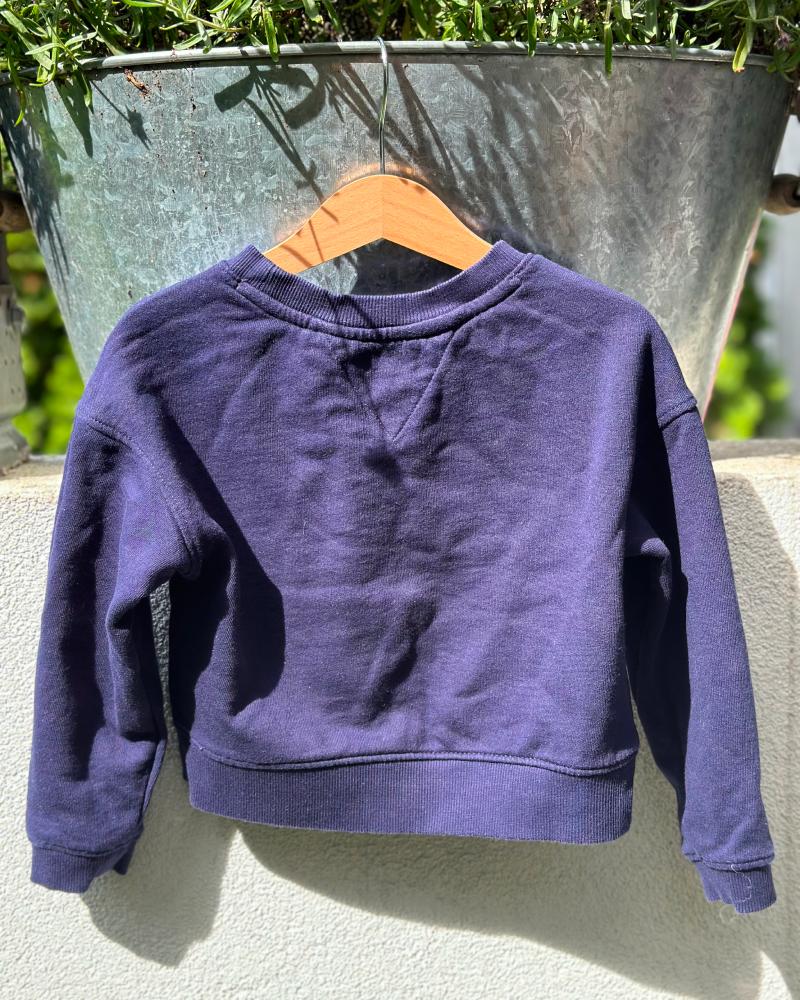 Tommy Hilfiger children's sweatshirt blue with inscription