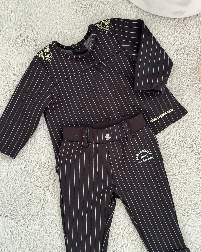 Children's set Karl Lagerfeld black-gold