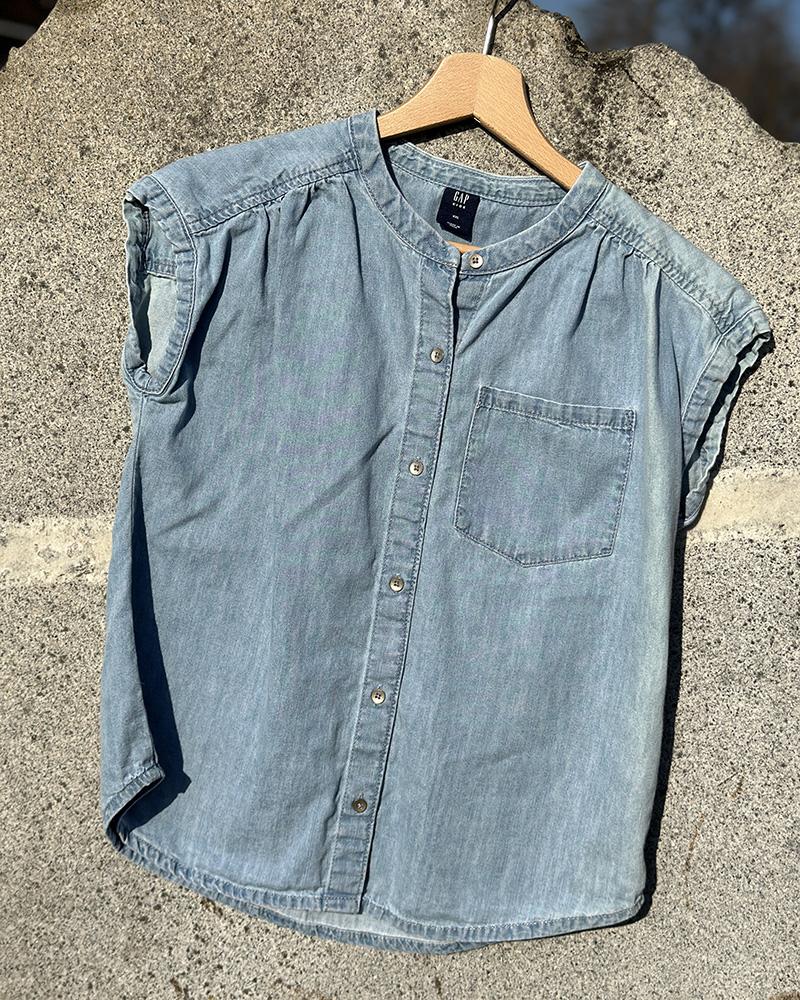 Children's shirt Gap denim blue