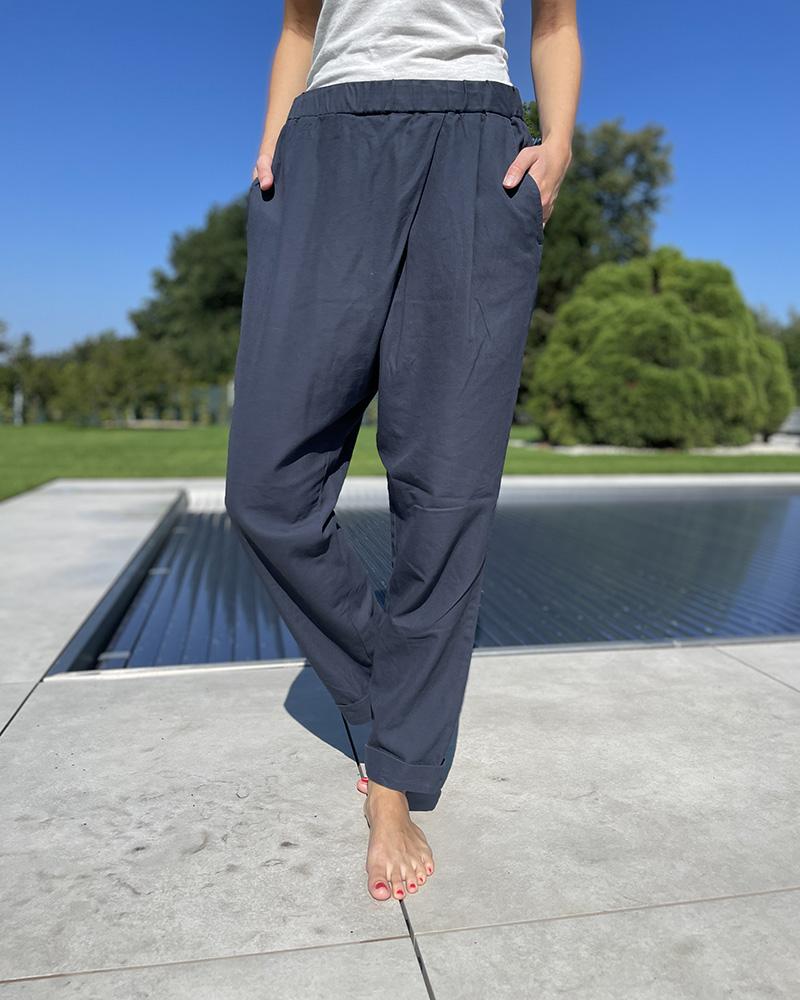 Cos women's blue linen pants