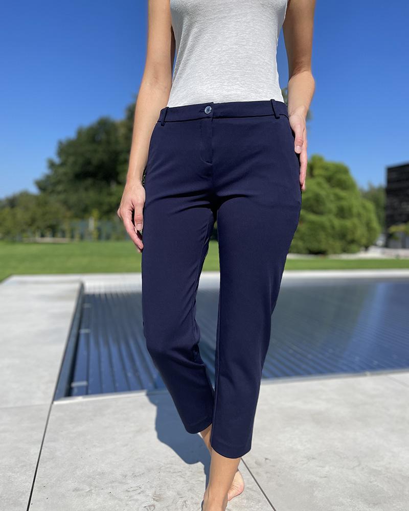 Women's trousers Pinko blue