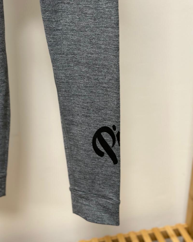 women's sweatpants PINK gray brindle