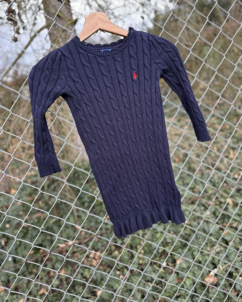 Children's dress Ralph Lauren blue sweater