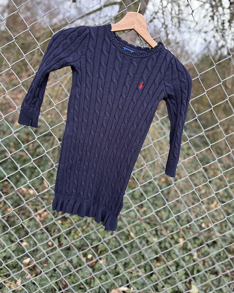 Children's dress Ralph Lauren blue sweater