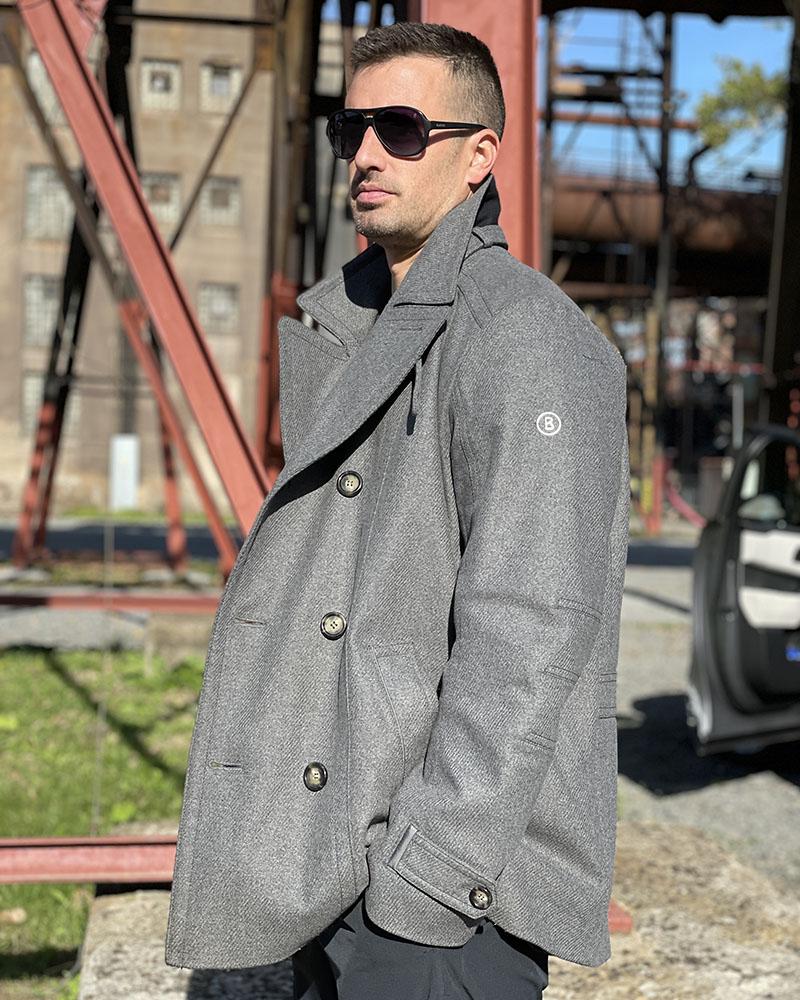 Bogner gray men's coat