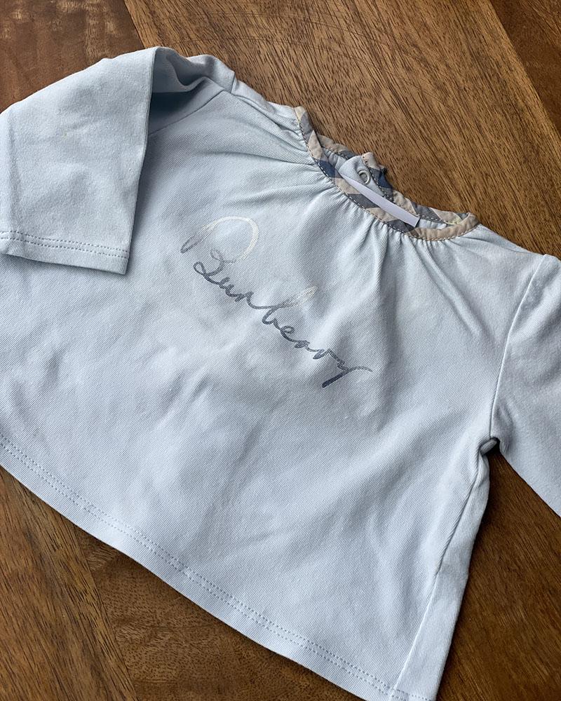 Children's T-shirt Burberry light blue