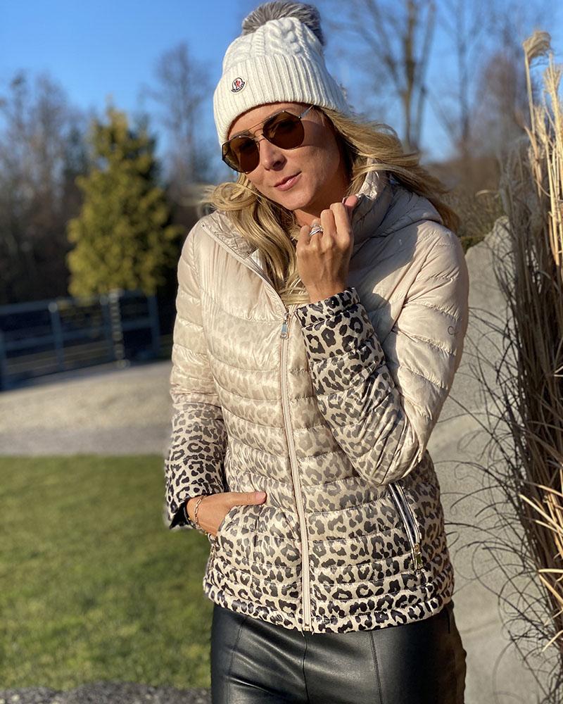 Women's jacket Calvin Klein OMBRE cheetah