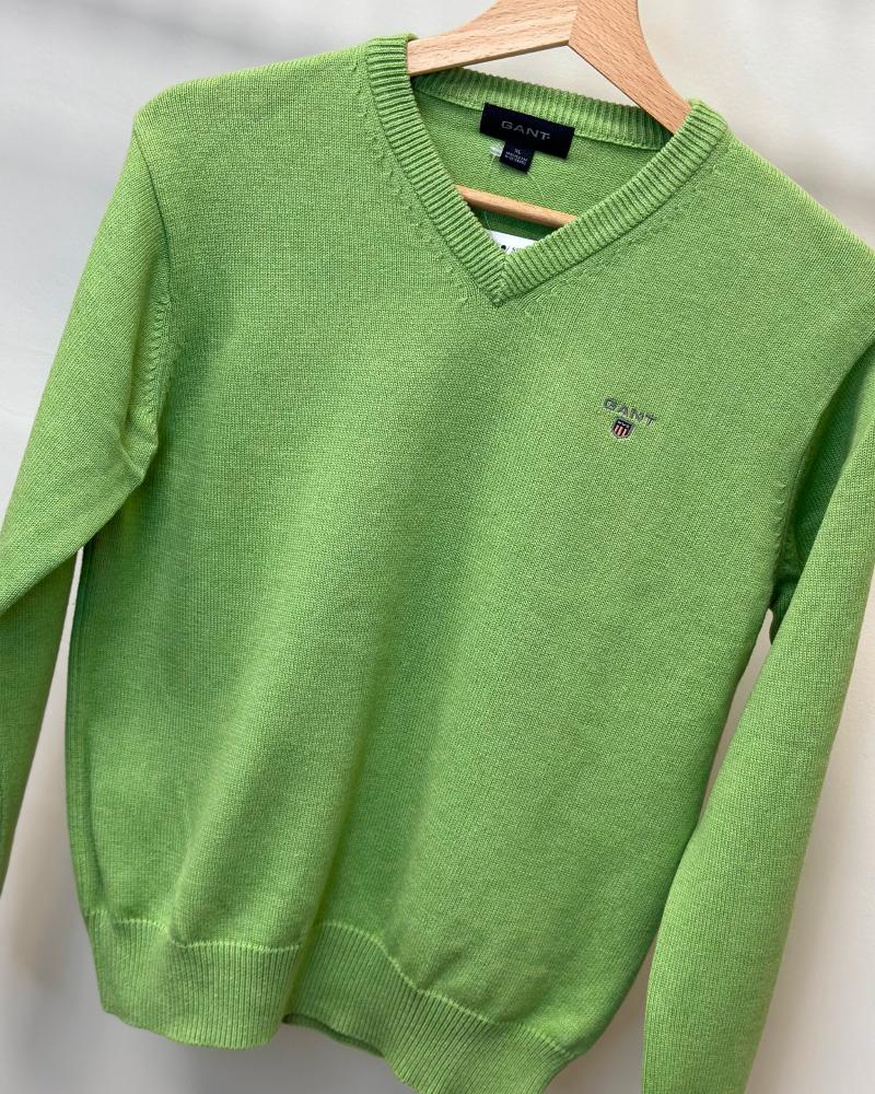 Children's sweater Gant green