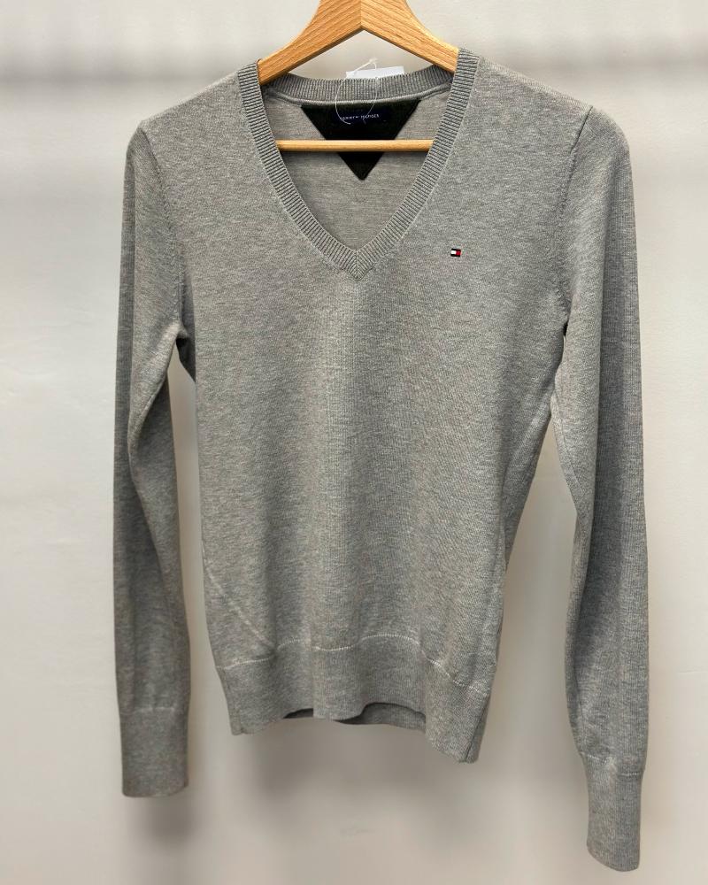 Gray Tommy Hilfiger women's sweater