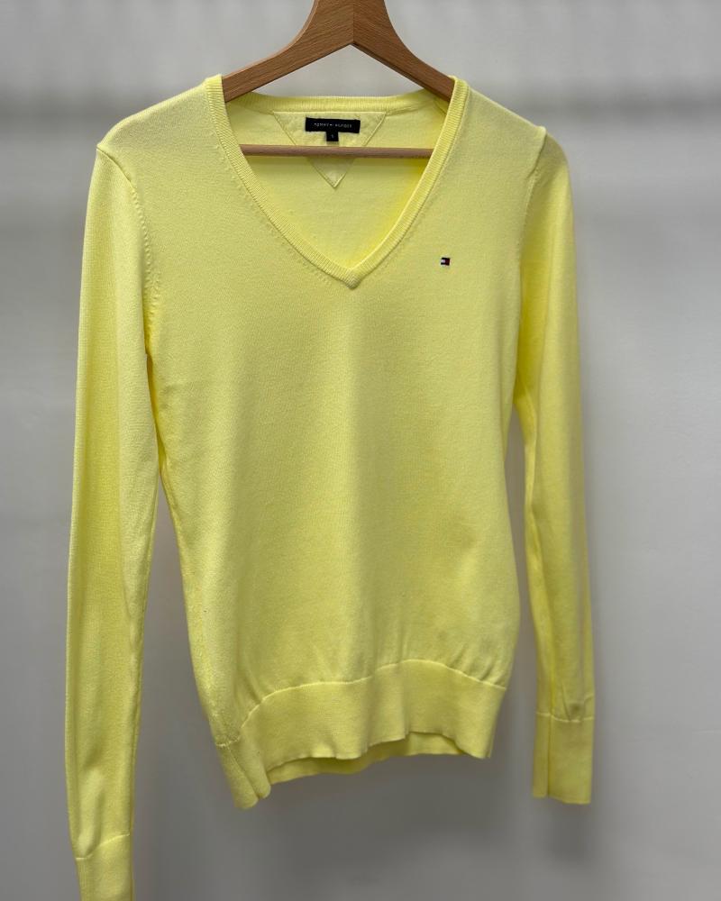 Women's sweater Tommy Hilfiger yellow