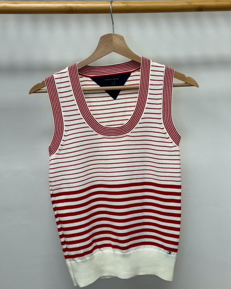 Women's Tommy Hilfiger striped vest