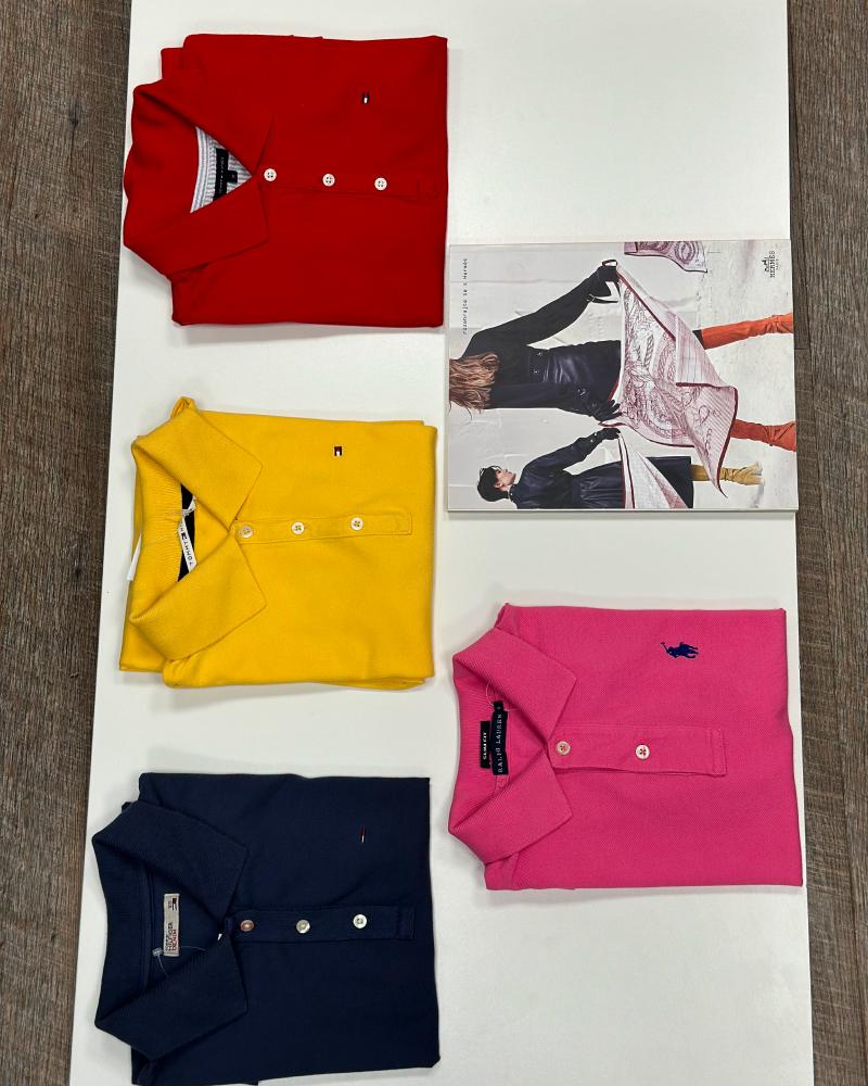 Triko dámské Tommy Hilfiger modré polo