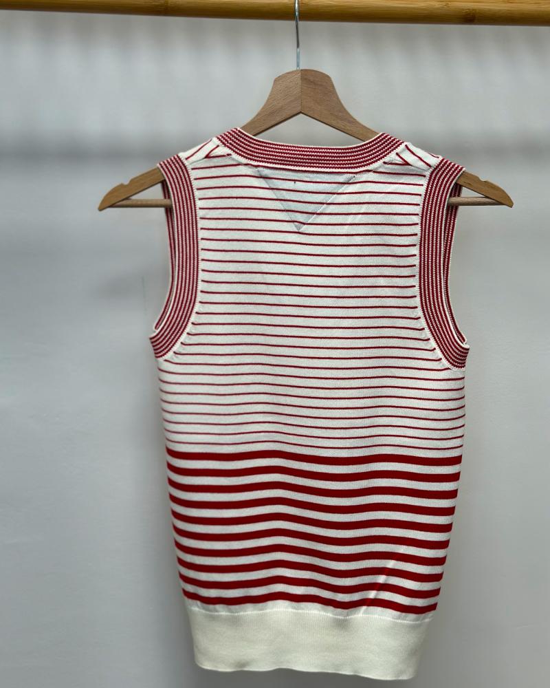 Women's Tommy Hilfiger striped vest