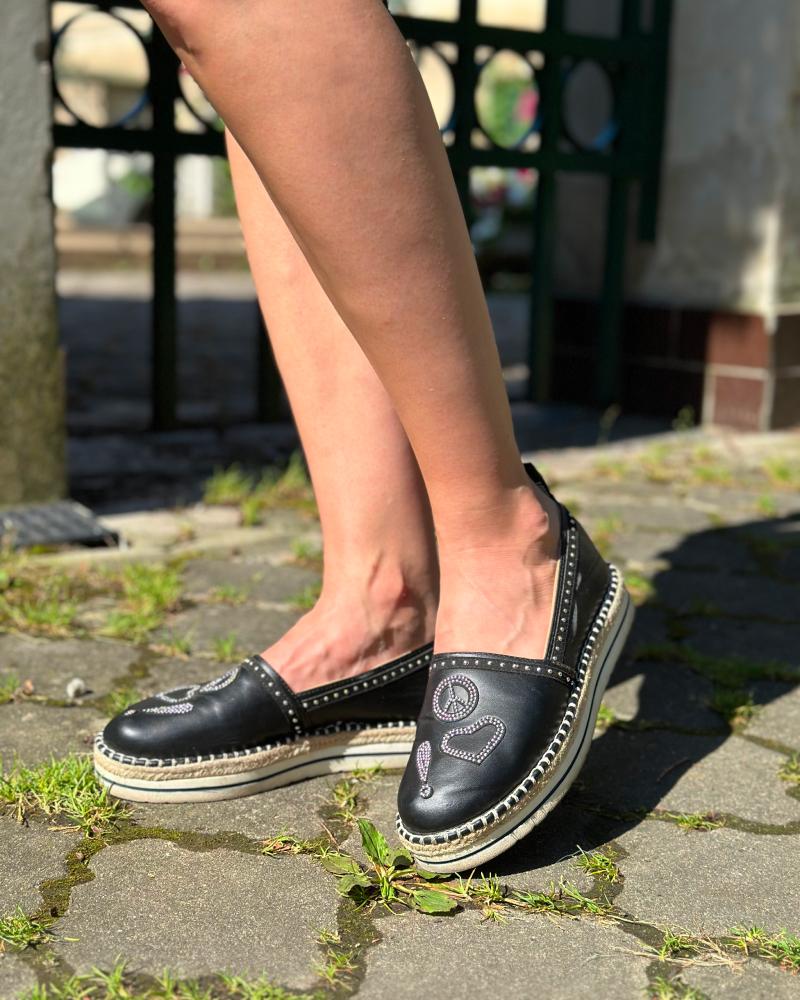 Espadrilky dámské Love Moschino s druky