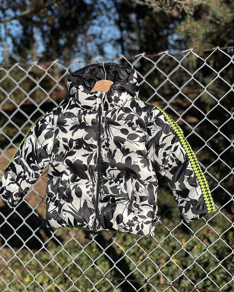 Replay children's jacket with floral pattern 