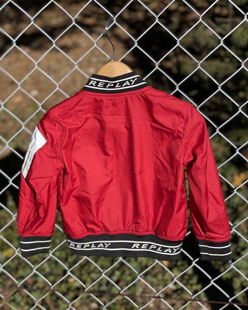 Children's jacket Replay BOMBER red