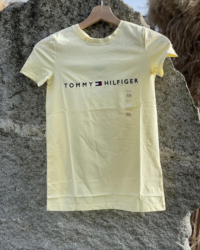 Women's T-shirt Tommy Hilfiger yellow