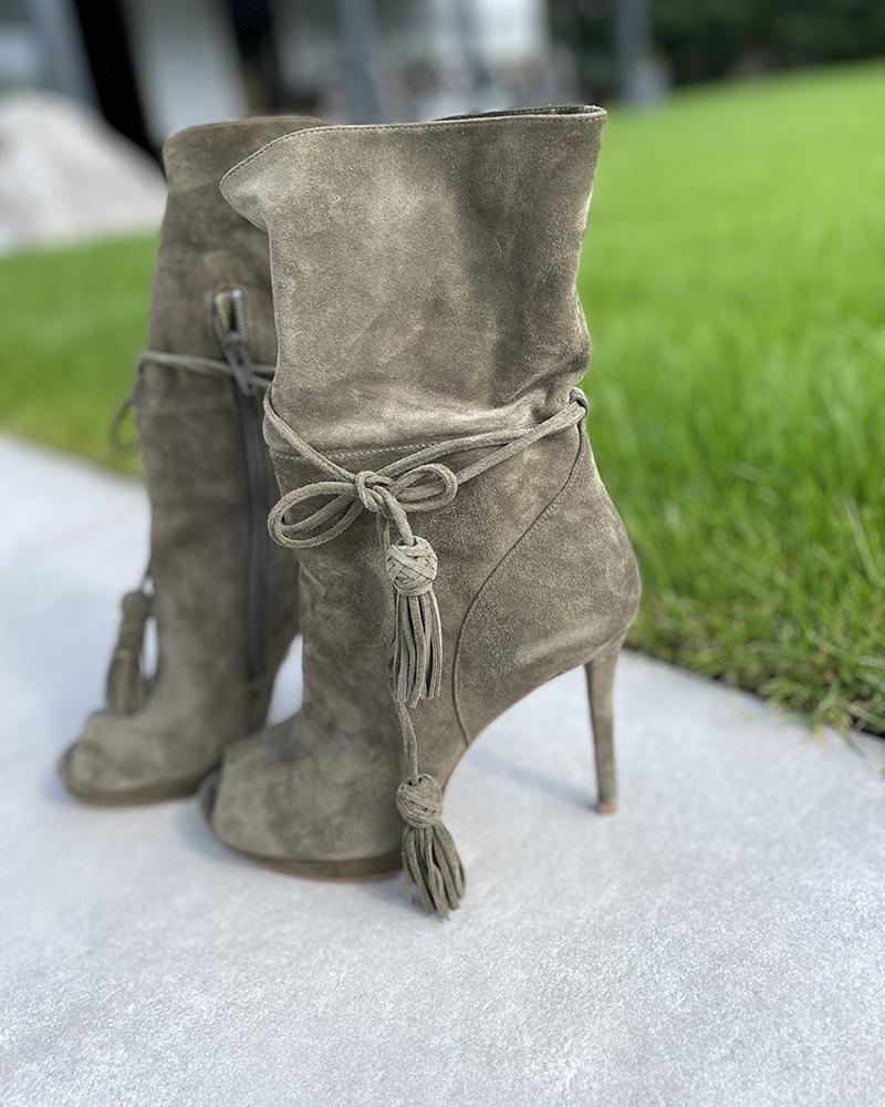 Women s boots Michael Kors ROSALIE olive