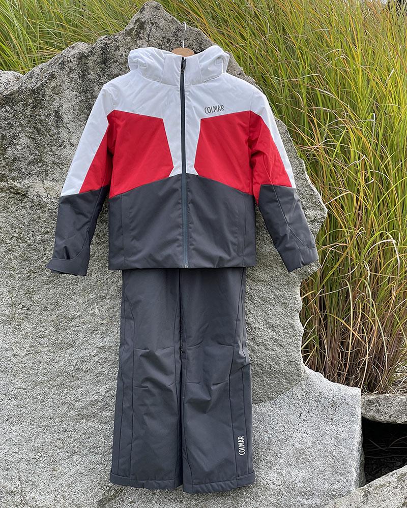 Children's ski set Colmar gray 