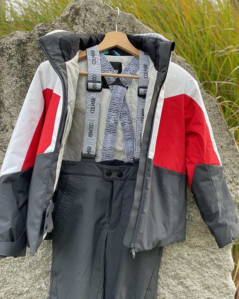 Children's ski set Colmar gray 