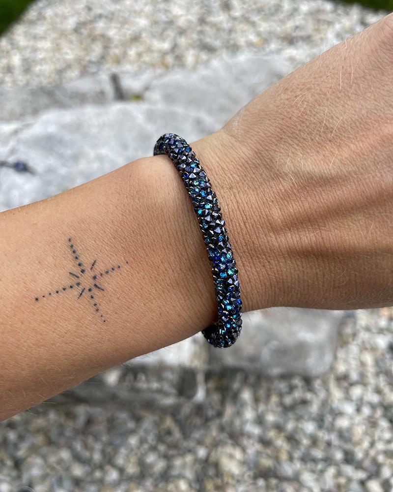 Bracelet Swarovski STARDUST SINGLE blue