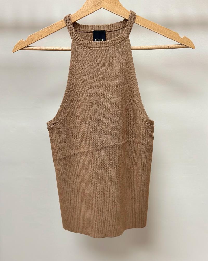 Women's top Pinko brown